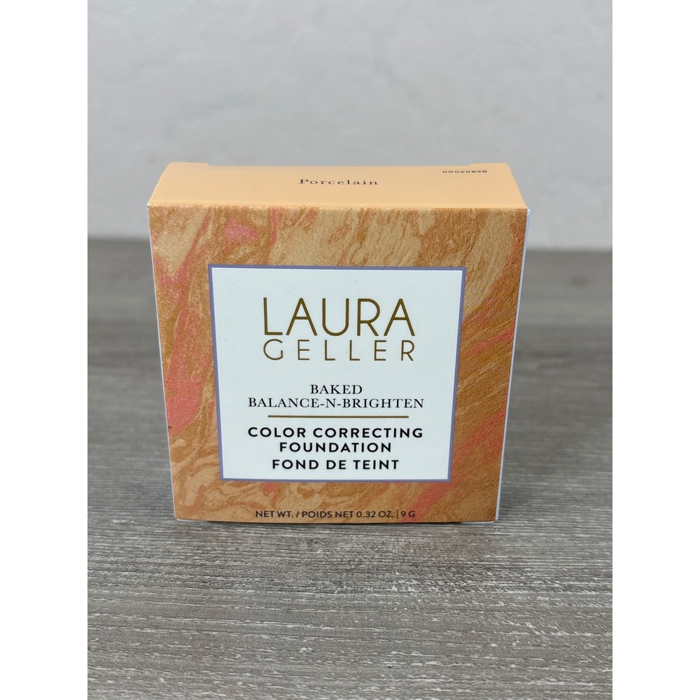 Laura Geller Baked Balance-N-Brighten Color Correcting Foundation Porcelain 9g